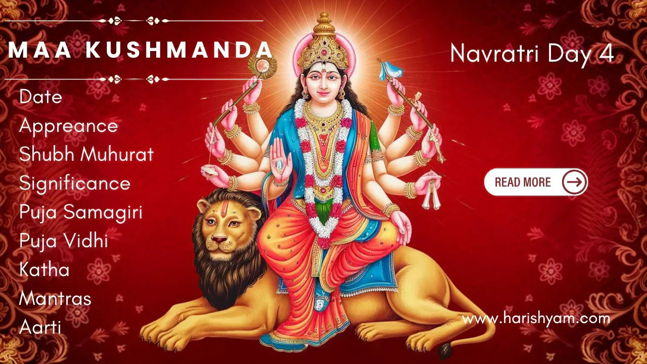 Sharad Navratri 2026 Day 4 Maa Kushmanda Significance, Muhrat, Appearance, Puja Samagri, Vidhi, Katha, Aarti | चैत्र नवरात्रि 2026 दिन 4 मां कुष्मांडा, जानिए पूजा विधि, महत्व, मुहर्त, स्वरूप, पूजा सामग्री, विधि, कथा, मंत्र, आरती