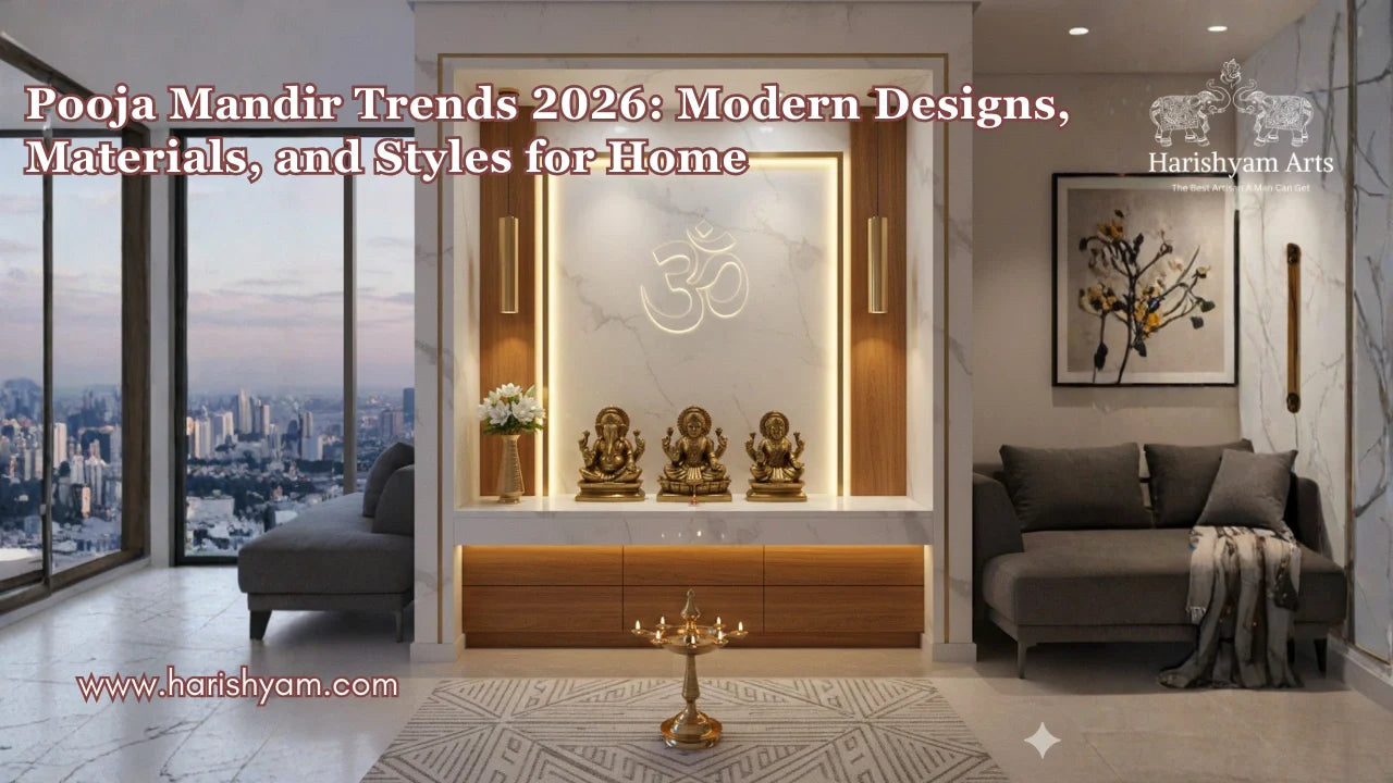 Pooja Mandir Trends 2026: Modern Designs, Materials, and Styles for Home