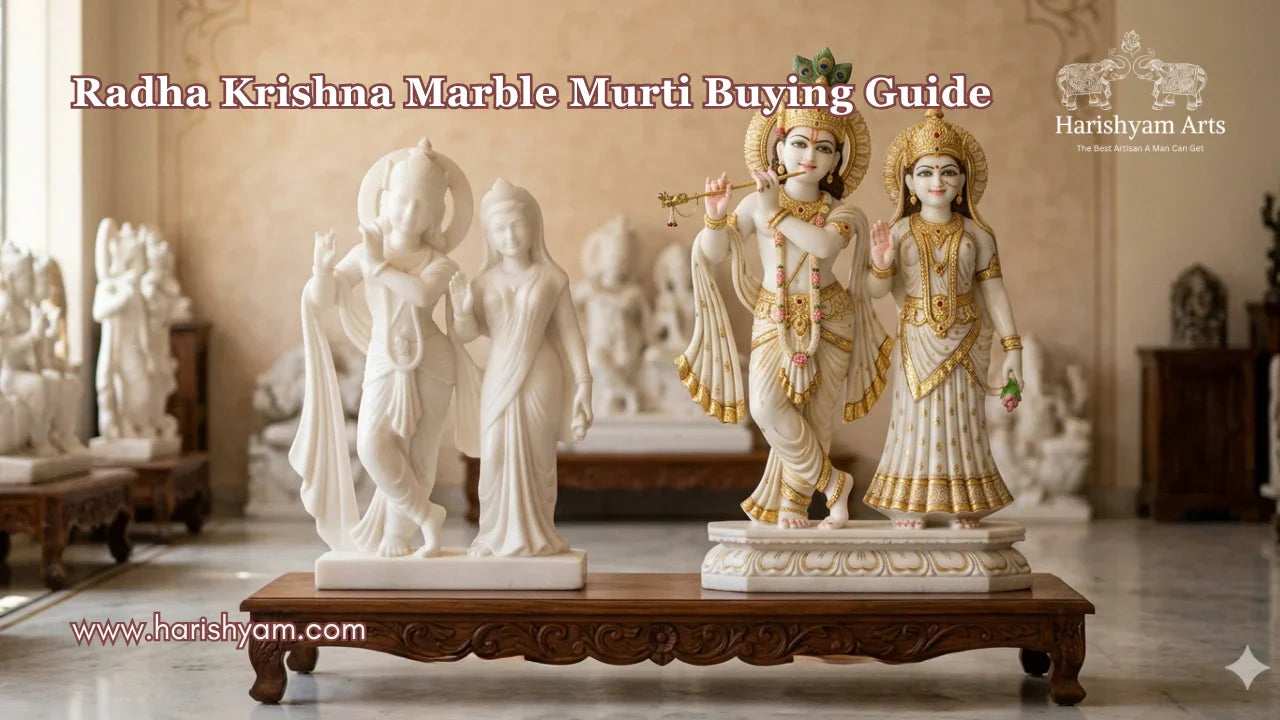 Radha Krishna Marble Murti Buying Guide: Design & Price