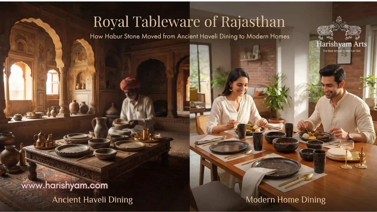 Royal Tableware of Rajasthan: How Habur Stone Moved from Ancient Haveli Dining to Modern Homes