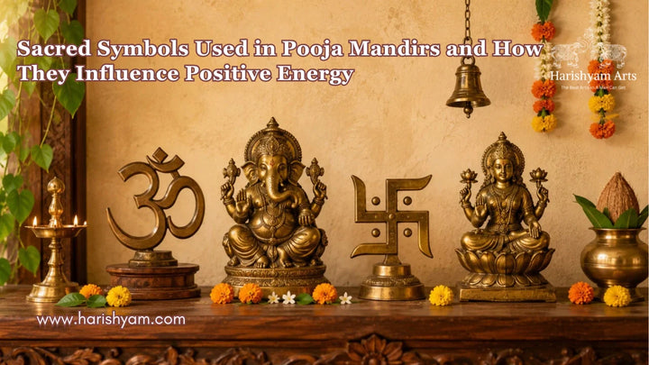 Sacred Symbols Used in Pooja Mandirs and How They Influence Positive Energy