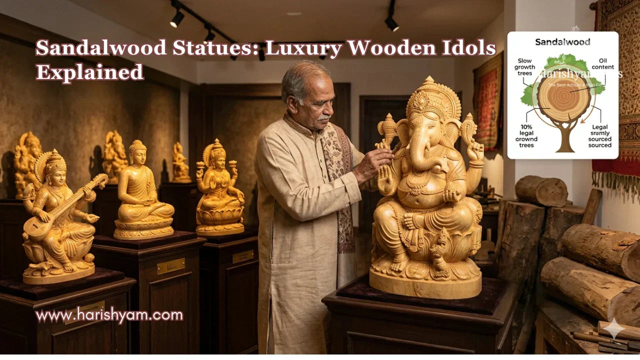Sandalwood Statues: Luxury Wooden Idols Explained
