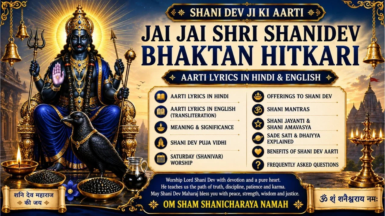 Shani Dev Ji Ki Aarti