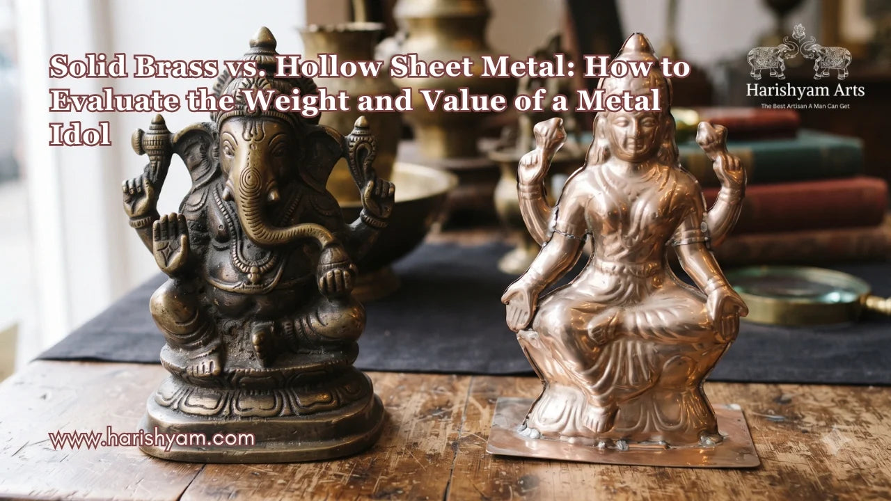 Solid Brass vs. Hollow Sheet Metal: How to Evaluate the Weight and Value of a Metal Idol