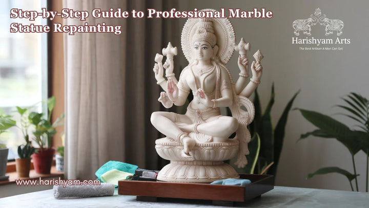 Step-by-Step Guide to Professional Marble Statue Repainting
