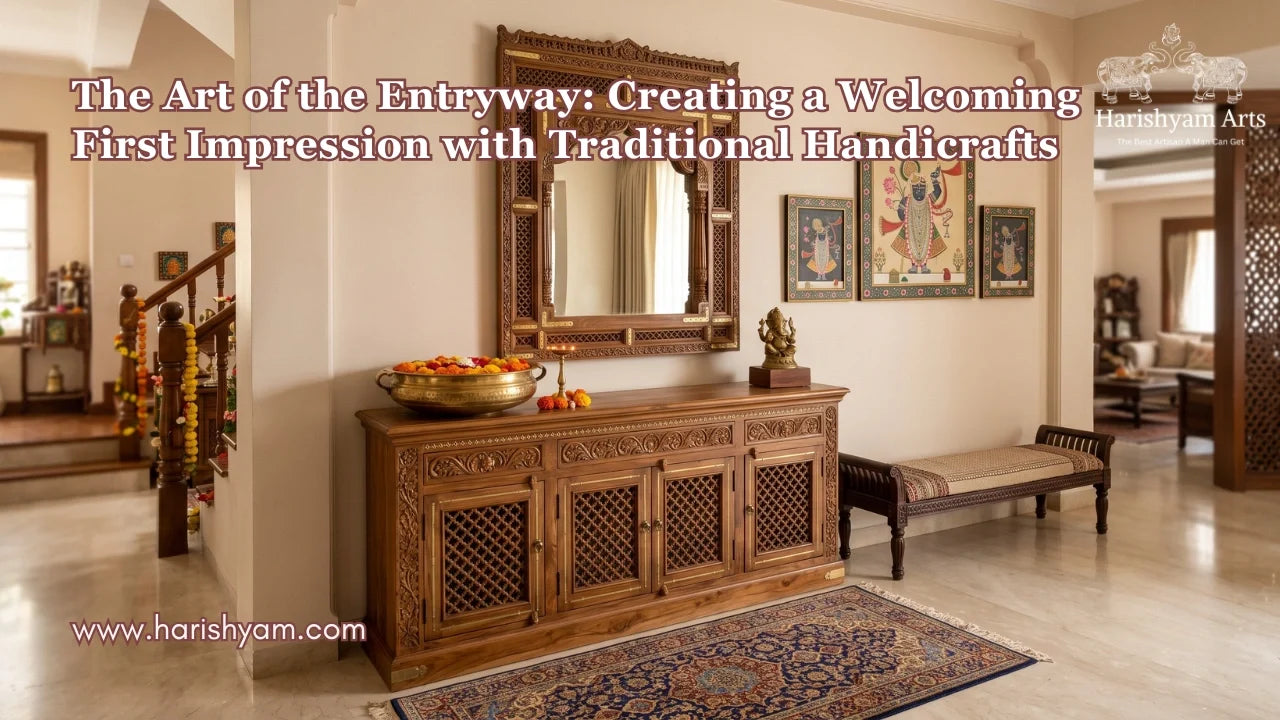 The Art of the Entryway: Creating a Welcoming First Impression with Traditional Handicrafts