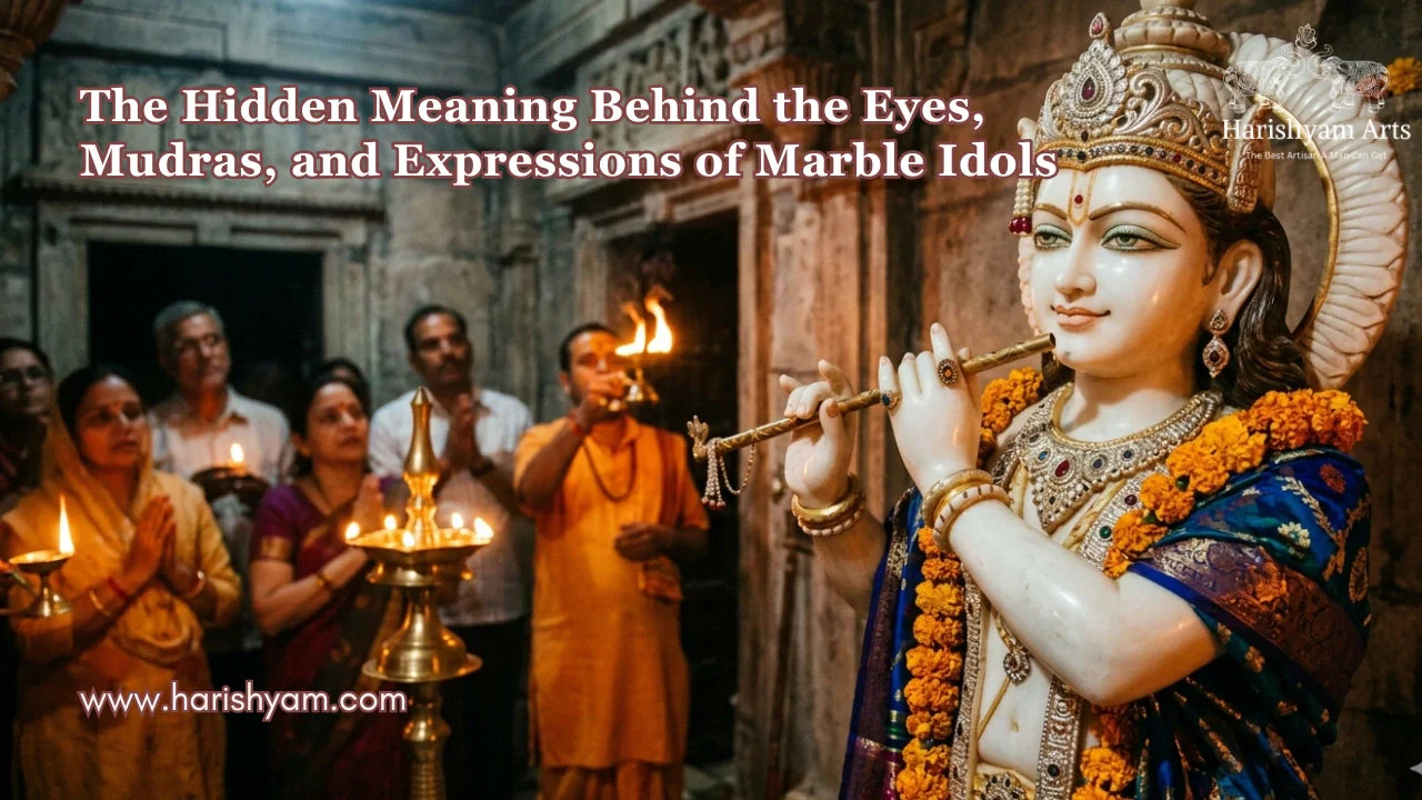 The Hidden Meaning Behind the Eyes, Mudras, and Expressions of Marble Idols
