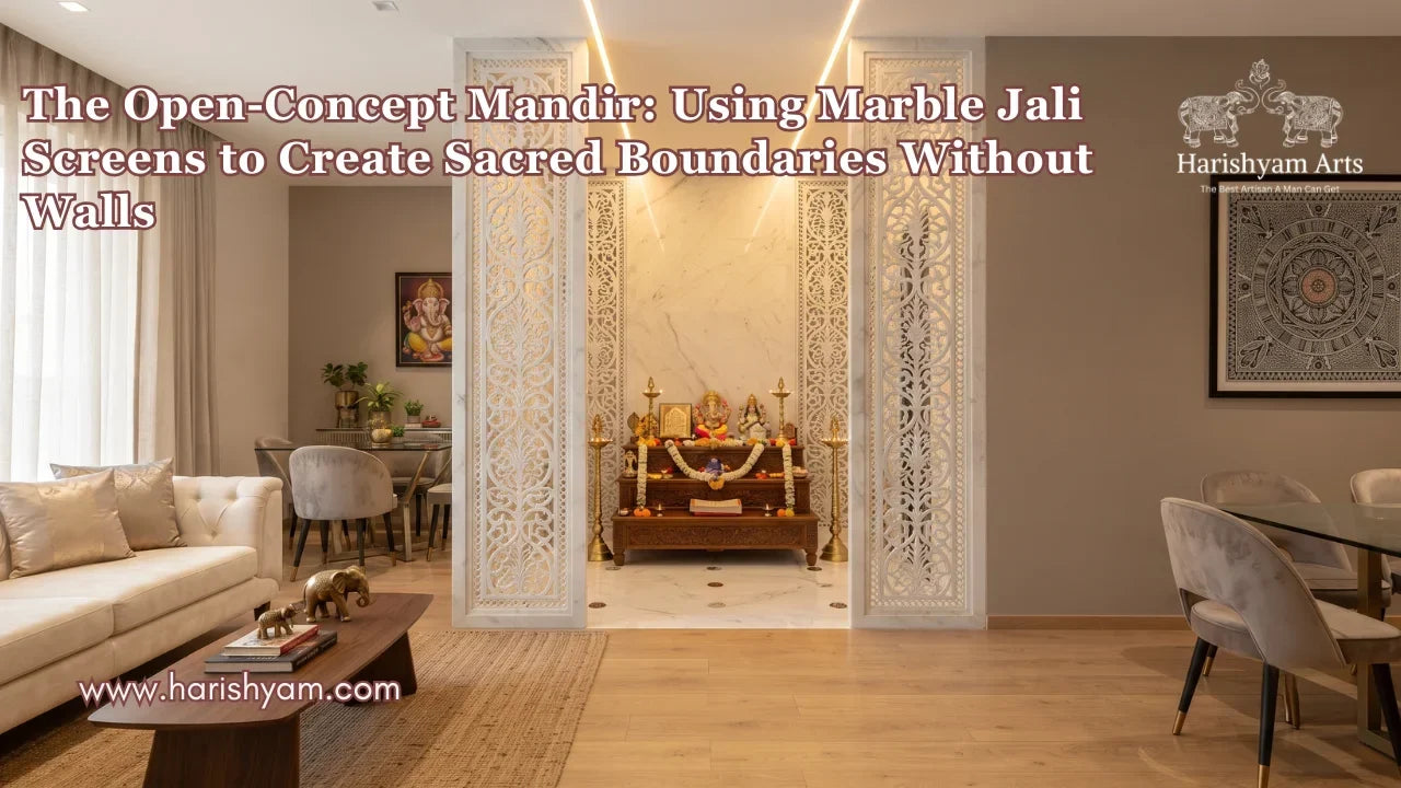 The Open-Concept Mandir: Using Marble Jali Screens to Create Sacred Boundaries Without Walls