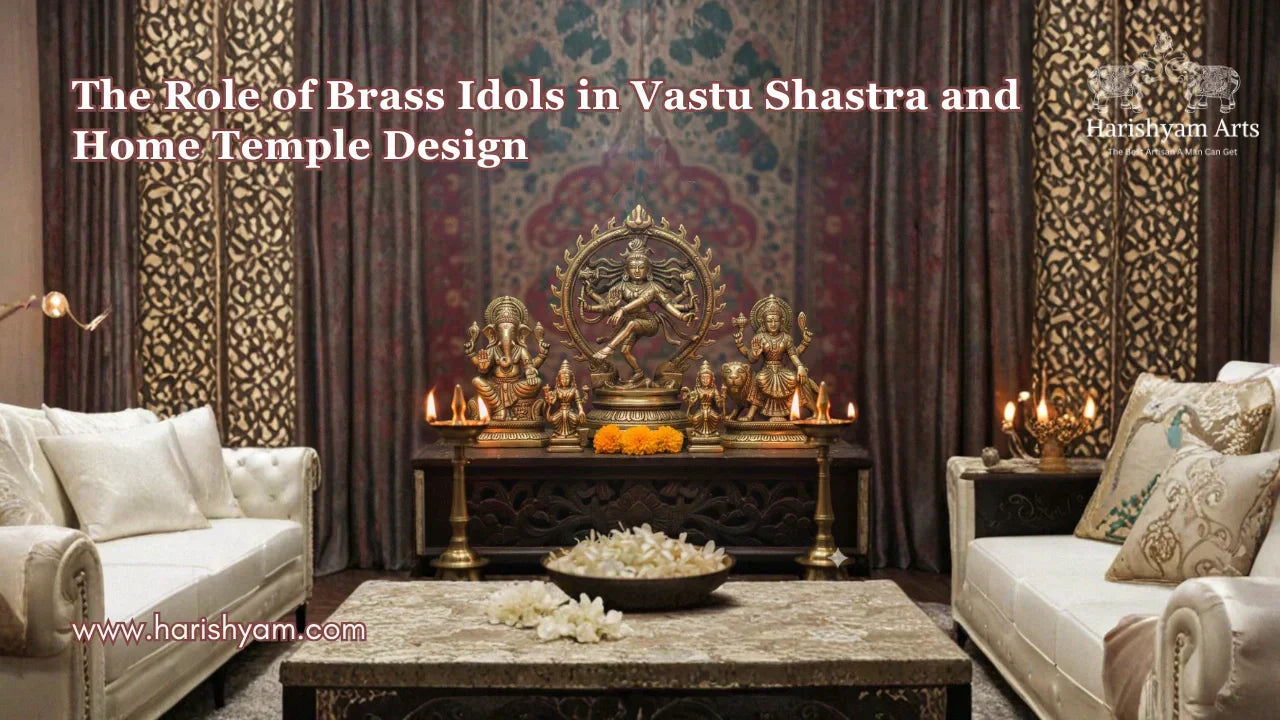 The Role of Brass Idols in Vastu Shastra and Home Temple Design