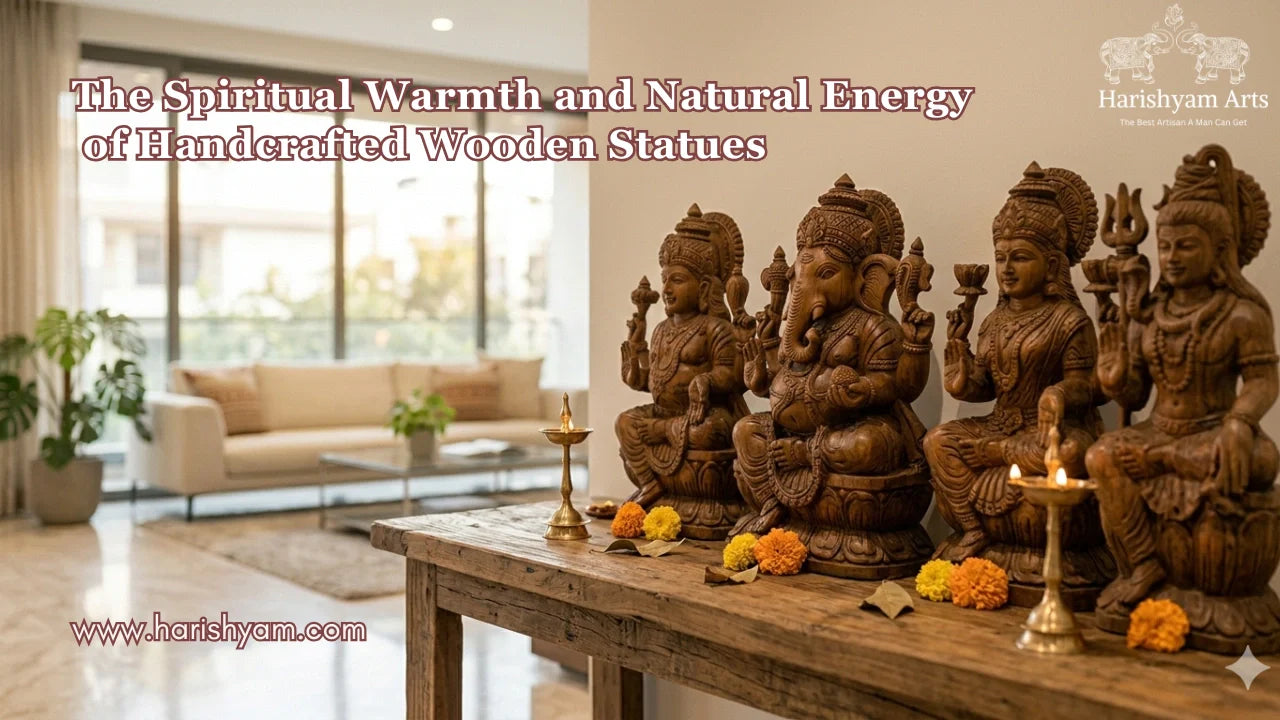 The Spiritual Warmth and Natural Energy of Handcrafted Wooden Statues
