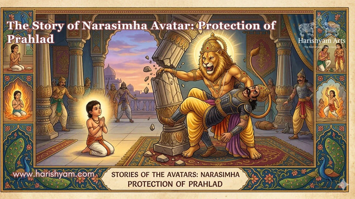 The Story of Narasimha Avatar: Protection of Prahlad