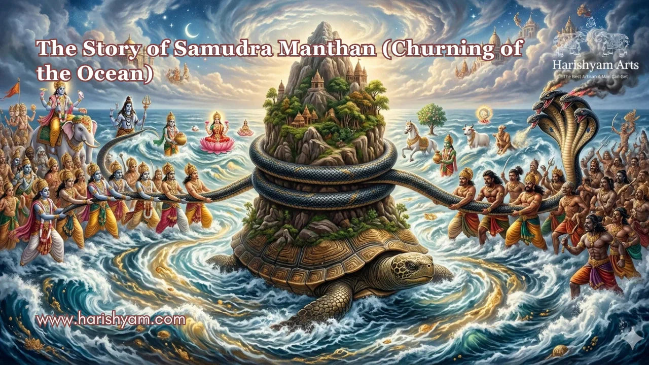 The Story of Samudra Manthan (Churning of the Ocean)