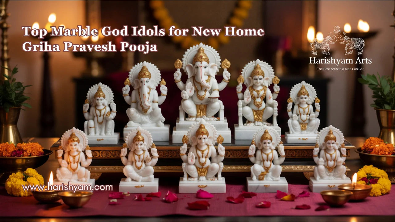 Top 10 Marble God Idols for New Home Griha Pravesh Pooja