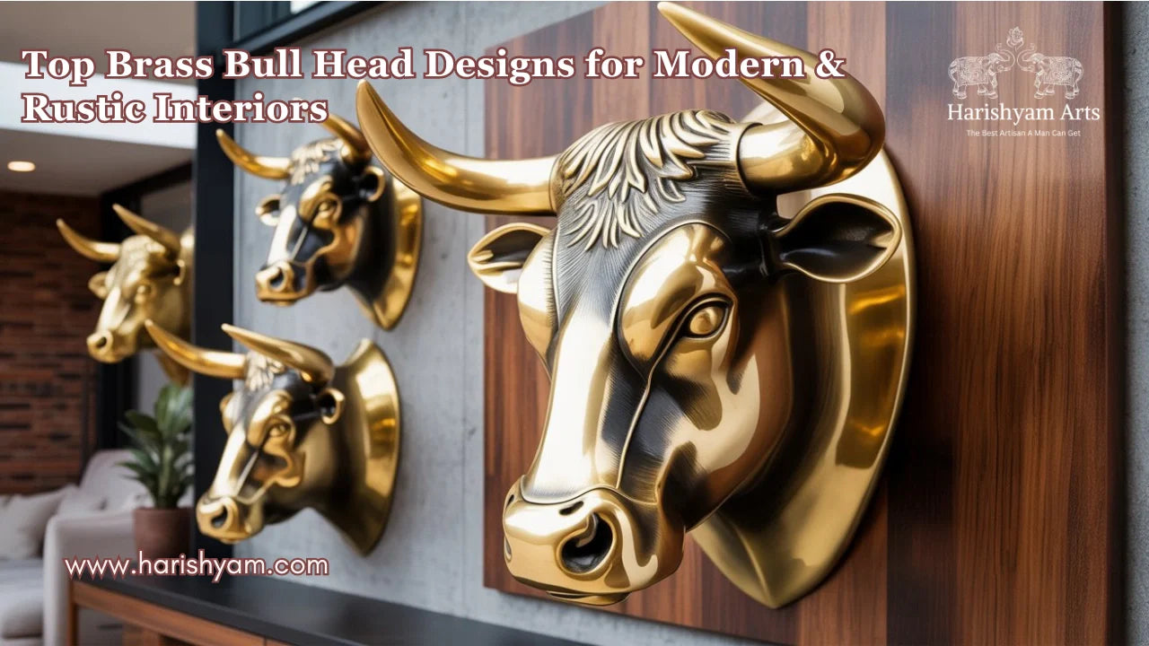 Top Brass Bull Head Designs for Modern & Rustic Interiors