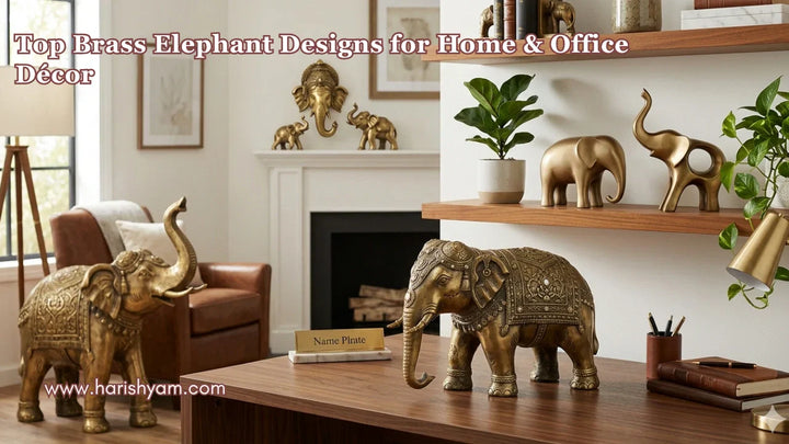 Top Brass Elephant Designs for Home & Office Décor