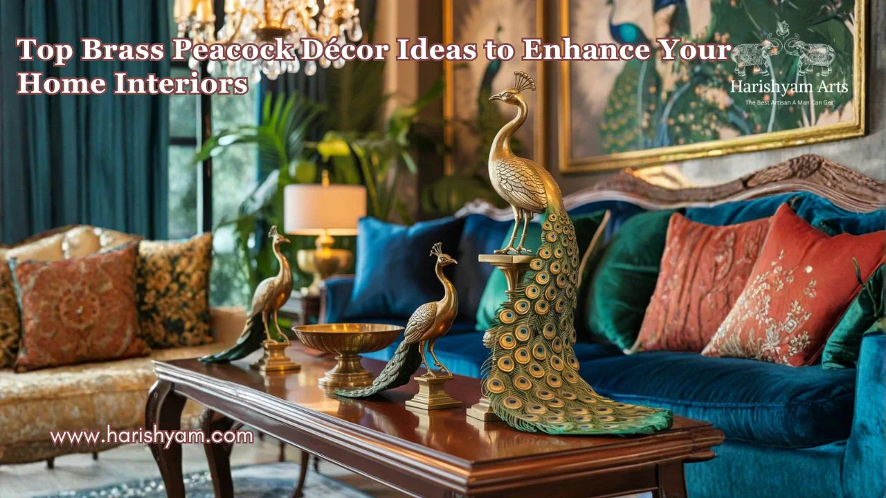 Top Brass Peacock Décor Ideas to Enhance Your Home Interiors