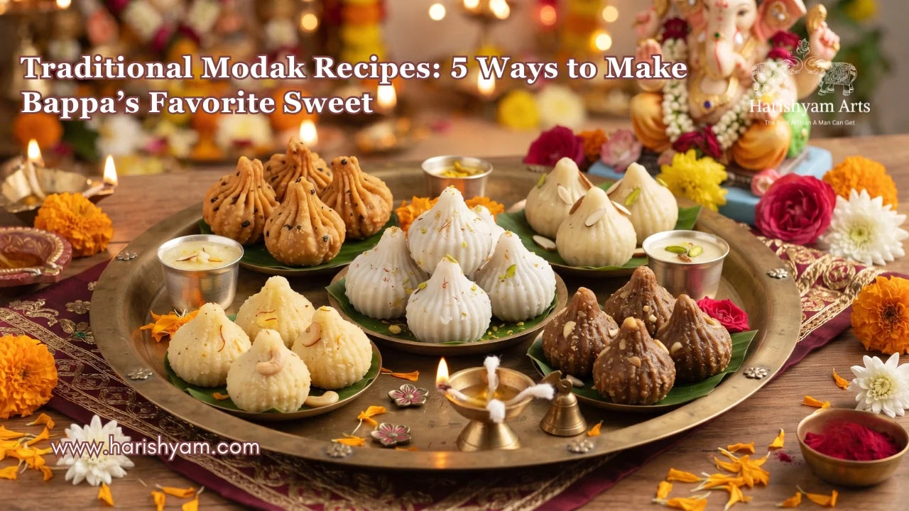 Traditional Modak Recipes: 5 Ways to Make Bappa's Favorite Sweet