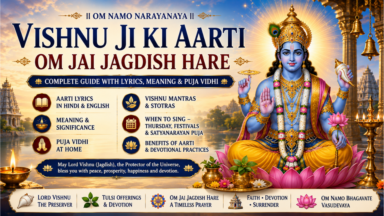 Vishnu Ji Ki Aarti