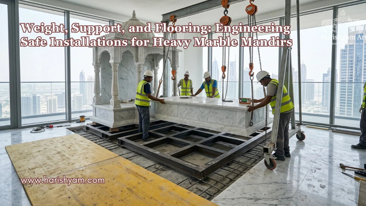 Weight, Support, and Flooring: Engineering Safe Installations for Heavy Marble Mandirs