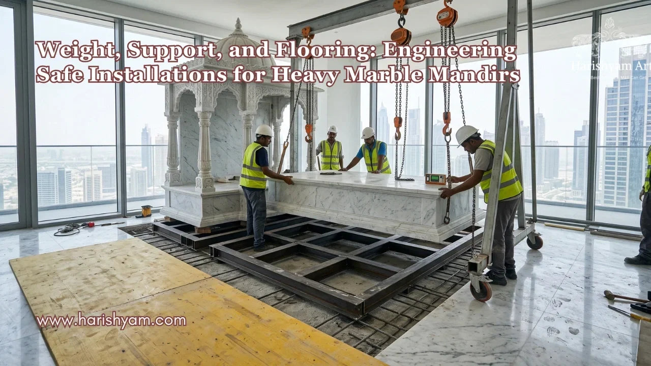 Weight, Support, and Flooring: Engineering Safe Installations for Heavy Marble Mandirs