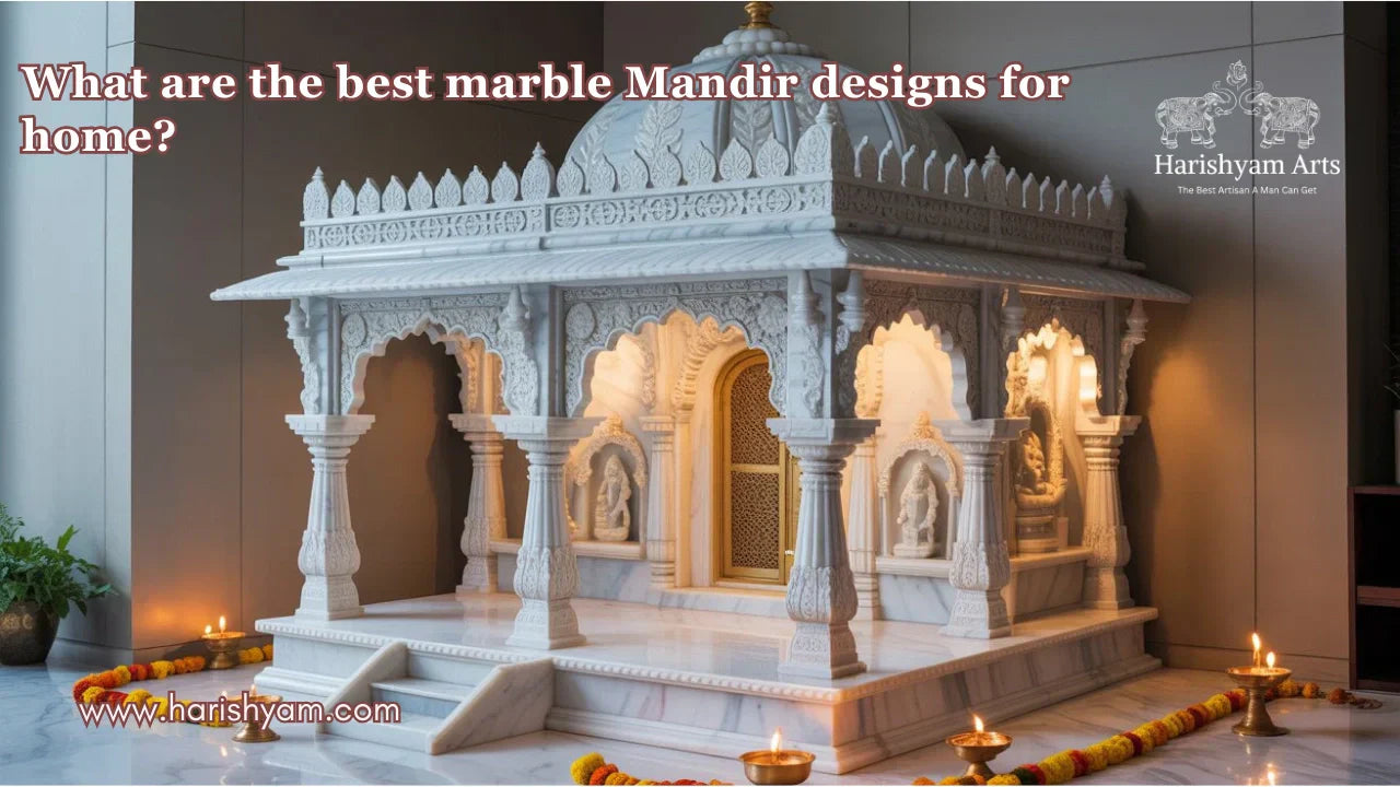 What are the best marble Mandir designs for home?