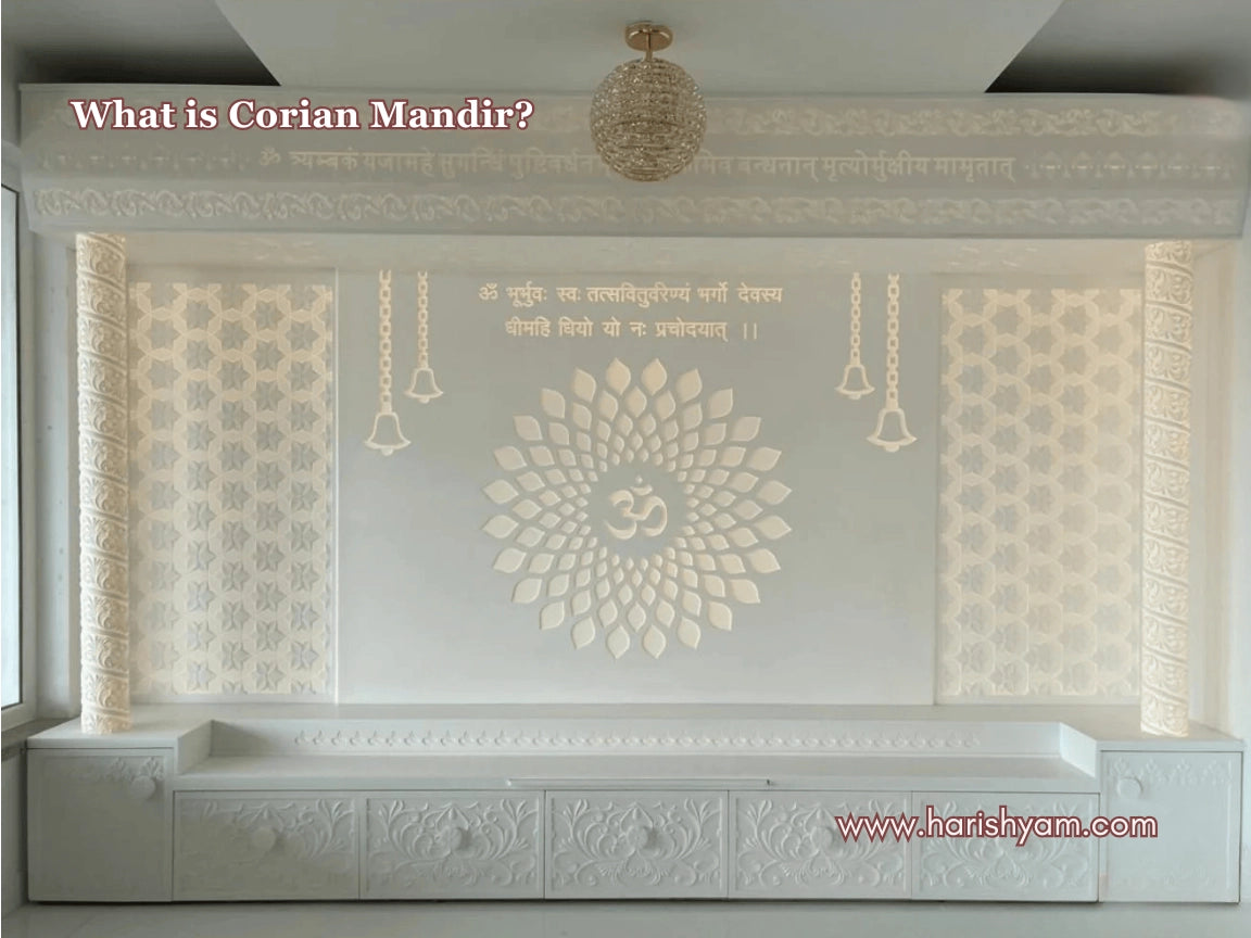 What is Corian Mandir? Material, Benefits, and Perfect Fit for Your Home