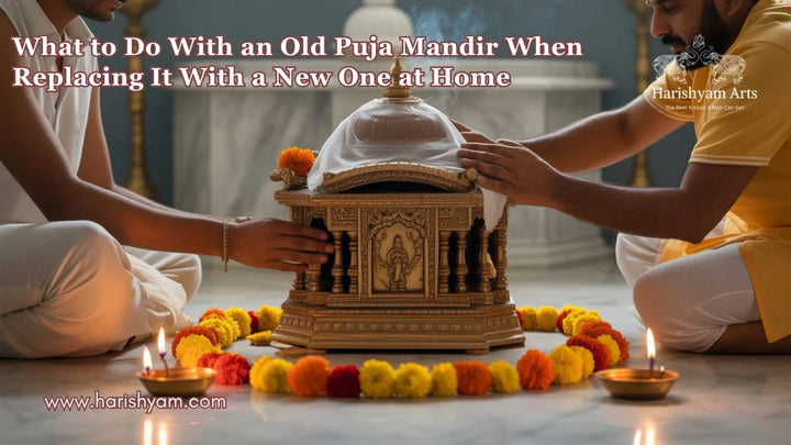 What to Do With an Old Puja Mandir When Replacing It With a New One at Home