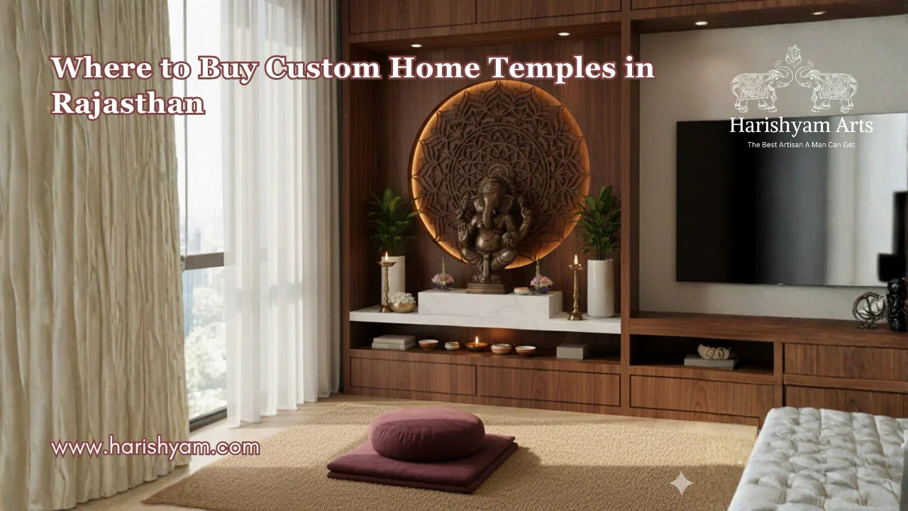Where to Buy Custom Home Temples in Rajasthan: Designs, Prices and Options
