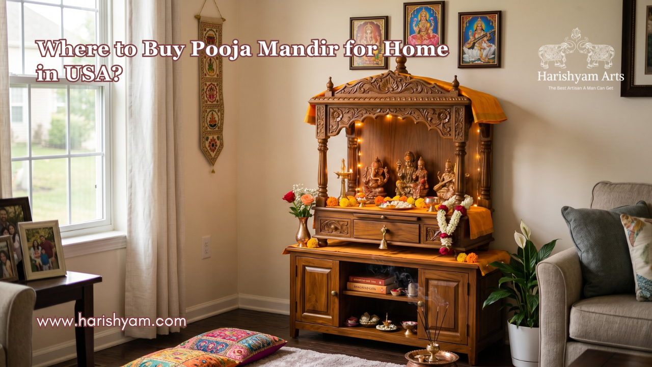 Where to Buy Pooja Mandor for Home in USA?