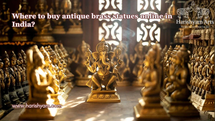 Where to buy antique brass statues online in India?