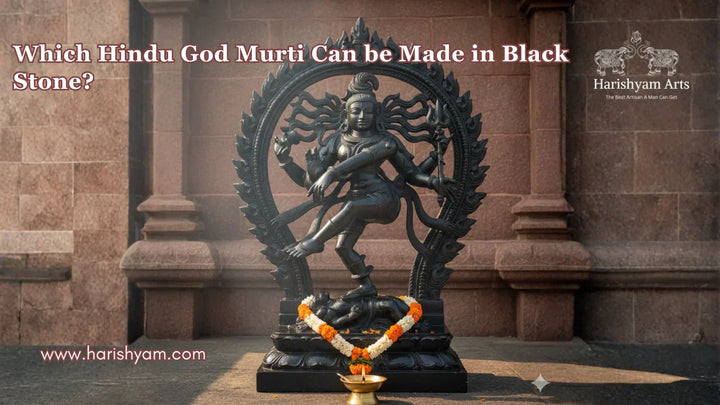 Which Hindu God Murti Can be Made in Black Stone?