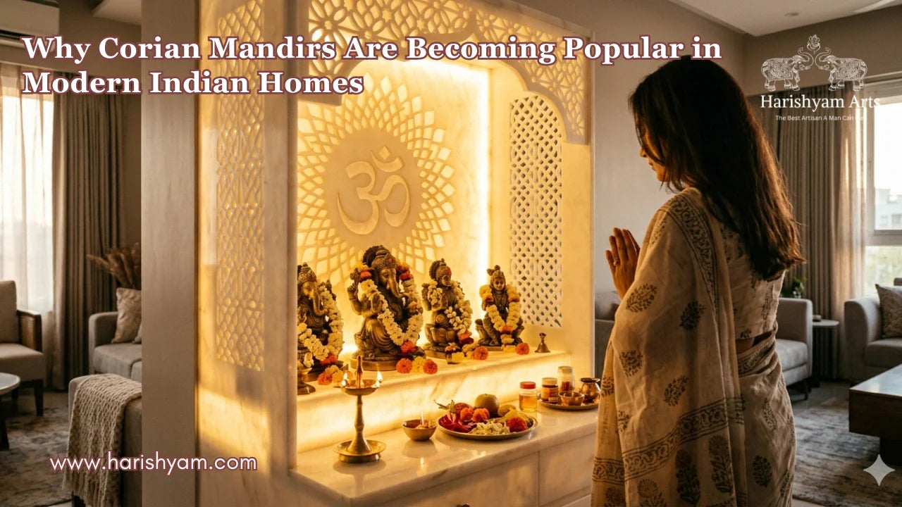 Why Corian Mandirs Are Becoming Popular in Modern Indian Homes
