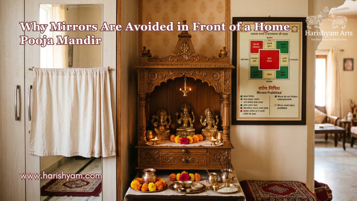 Why Mirrors Are Avoided in Front of a Home Pooja Mandir