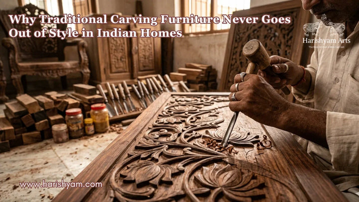 Why Traditional Carving Furniture Never Goes Out of Style in Indian Homes