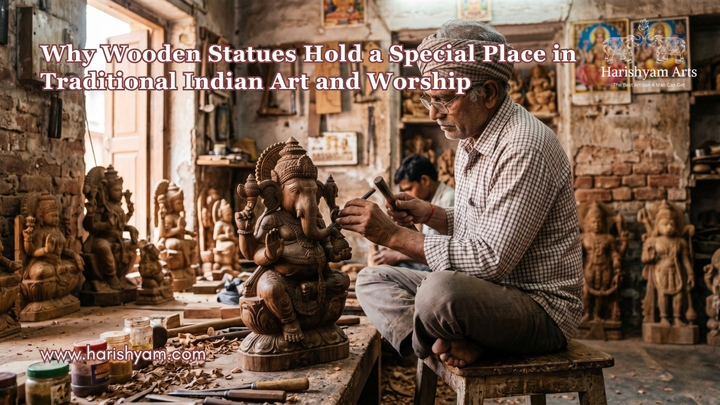 Why Wooden Statues Hold a Special Place in Traditional Indian Art and Worship