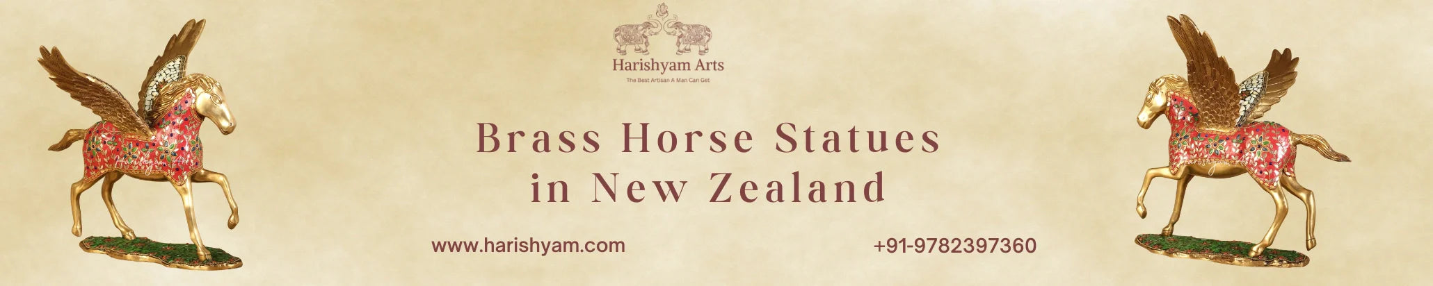 Buy Brass Horse Statues In New Zealand