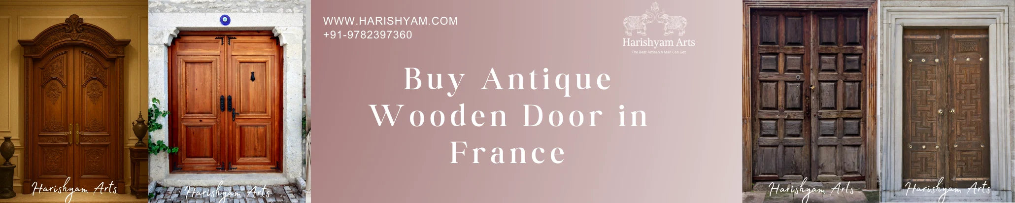 Buy Antique Wooden Door in France
