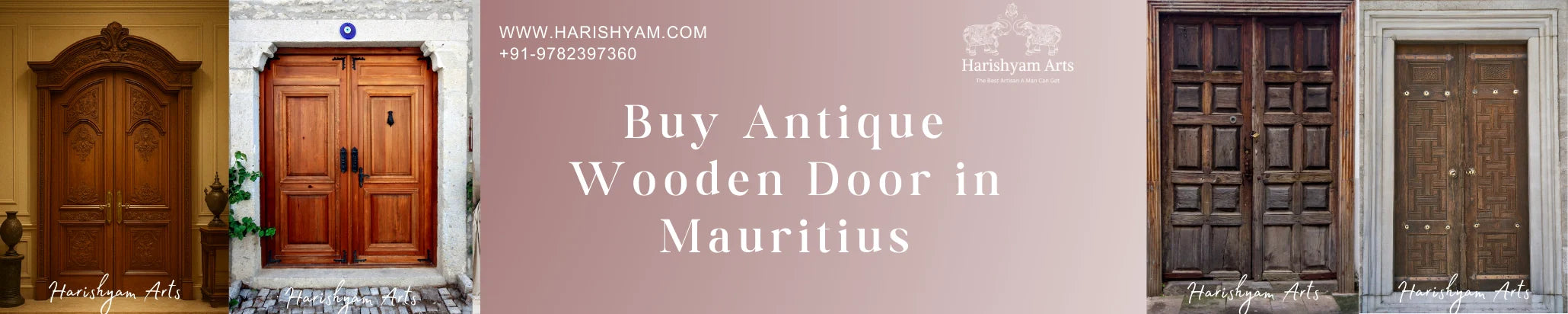 Buy Antique Wooden Door in Mauritius