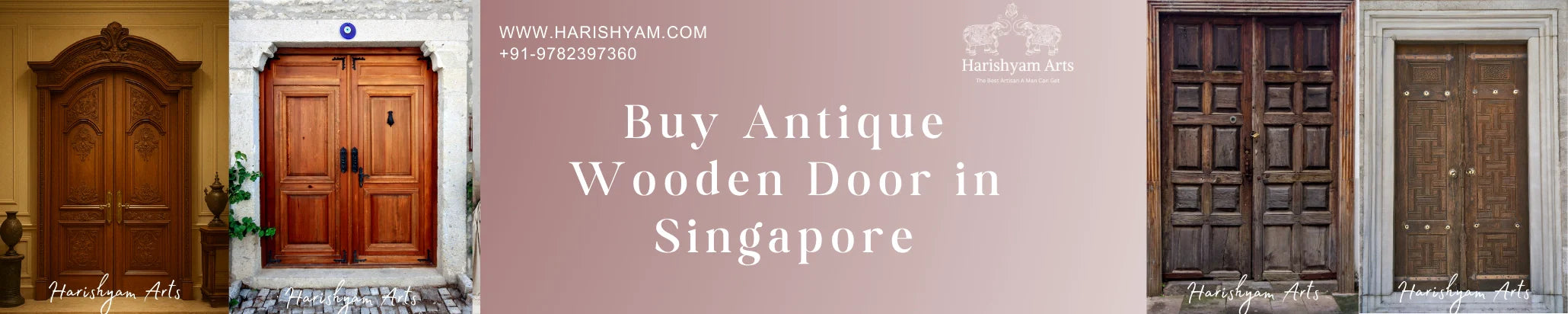 Buy Antique Wooden Door in Singapore