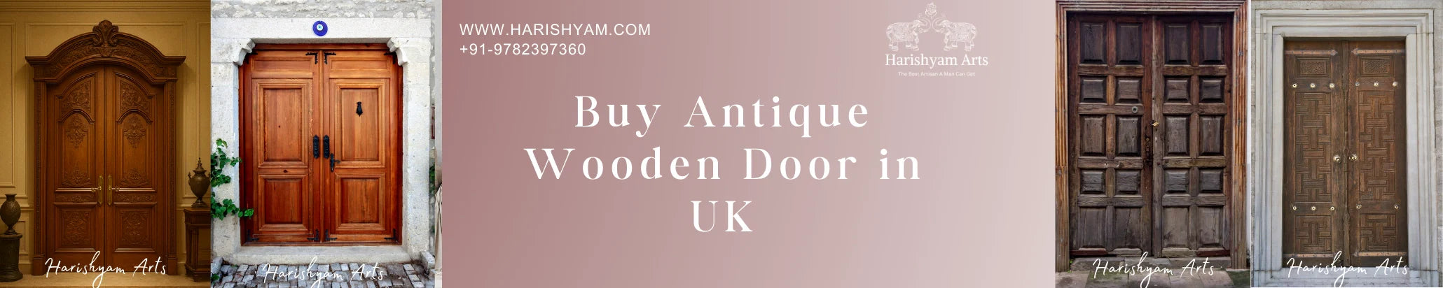Buy Antique Wooden Door in UK