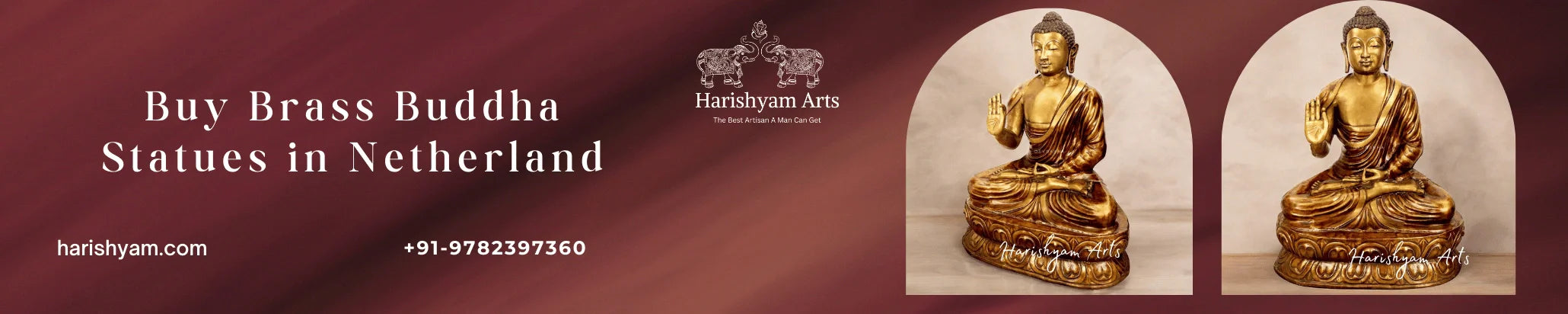 Buy Brass Buddha Statues in Netherland