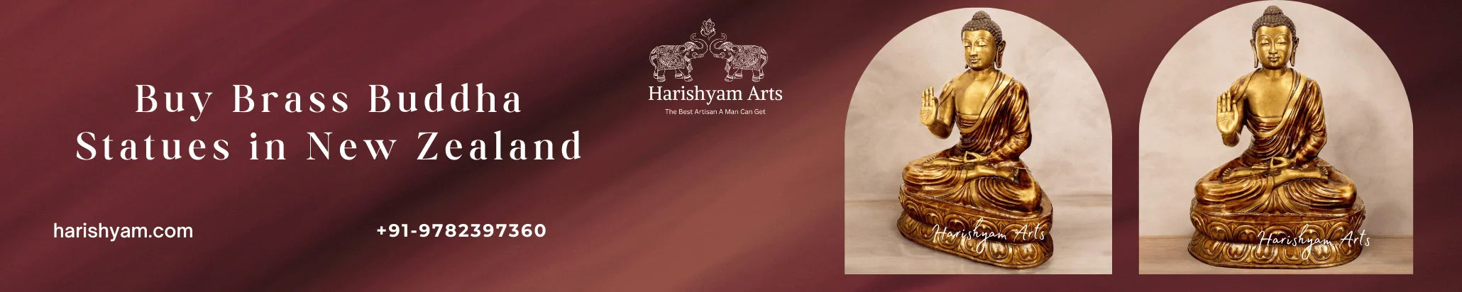 Buy Brass Buddha Statues in New Zealand
