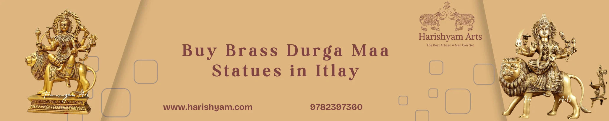 Buy Brass Durga Maa Statues in Itlay