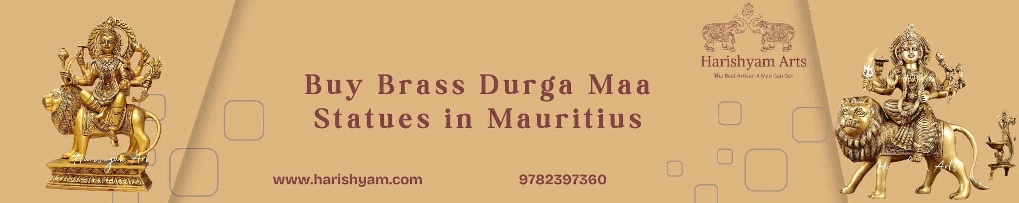 Buy Brass Durga Maa Statues in Mauritius