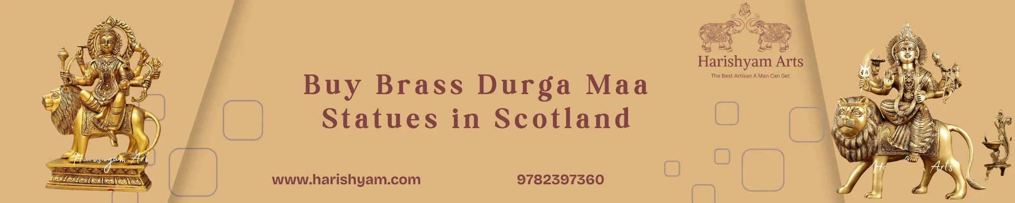 Buy Brass Durga Maa Statues in Scotland