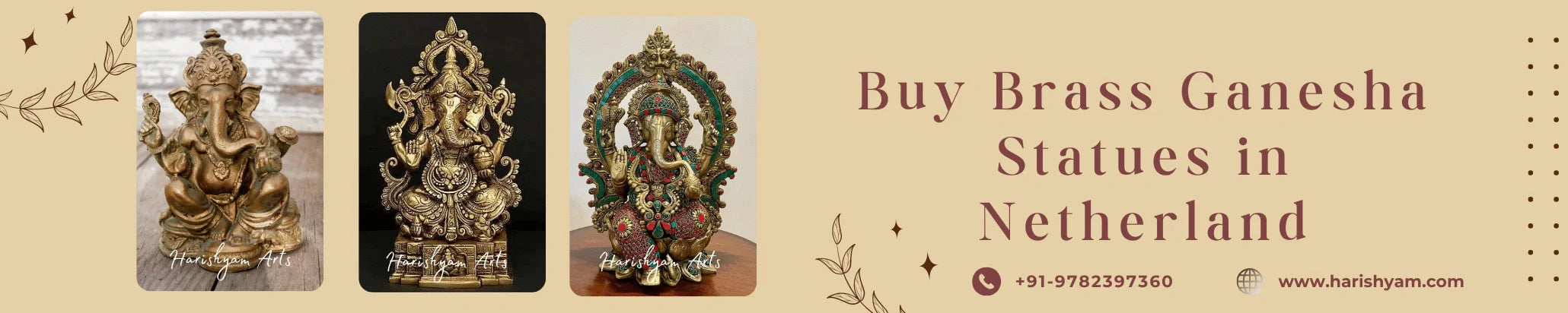 Buy Brass Ganesa Statues in Netherland