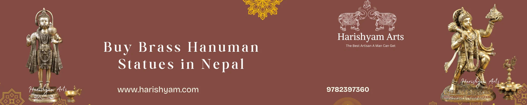 Buy Brass Hanuman Statues statue in Nepal