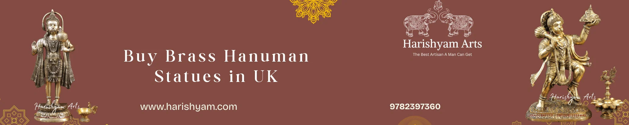 Buy Brass Hanuman Statues statue in UK