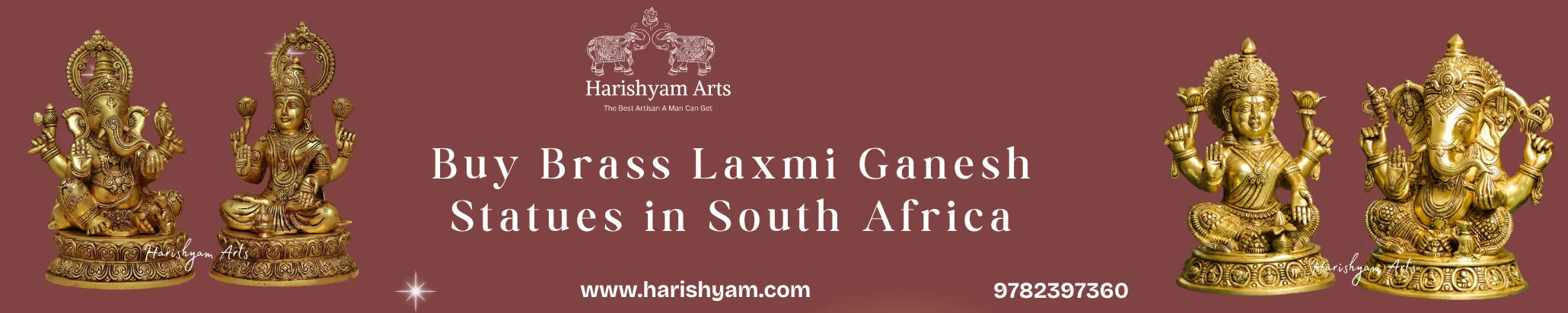 Buy Brass Laxmi Ganesh Statues  in South Africa