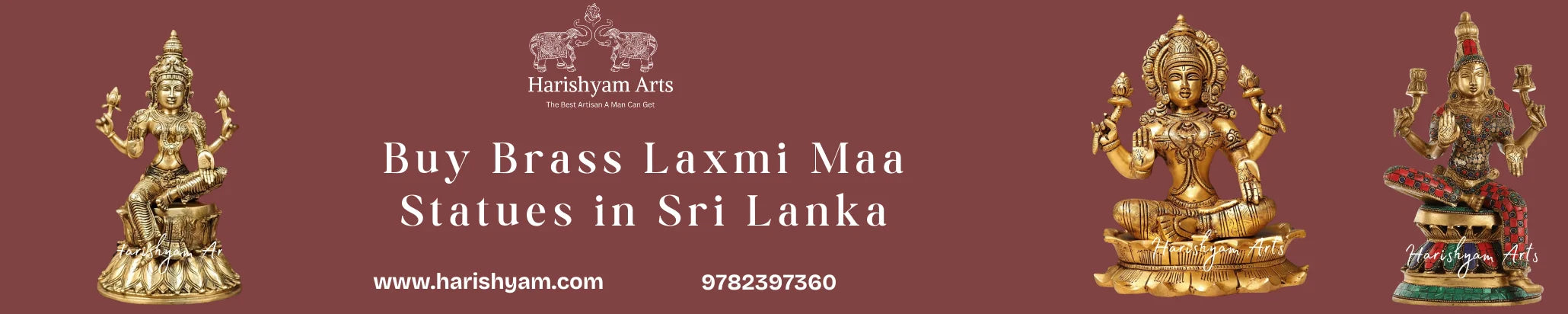 Buy Brass Laxmi Maa Statues  in Sri Lanka